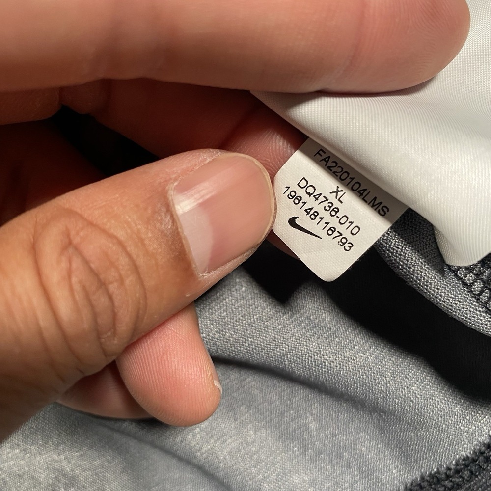 Nike Dri Fit Miler Short Sleeve Cascade Brushstroke Camo Running Top Mens XL - Picture 5 of 8